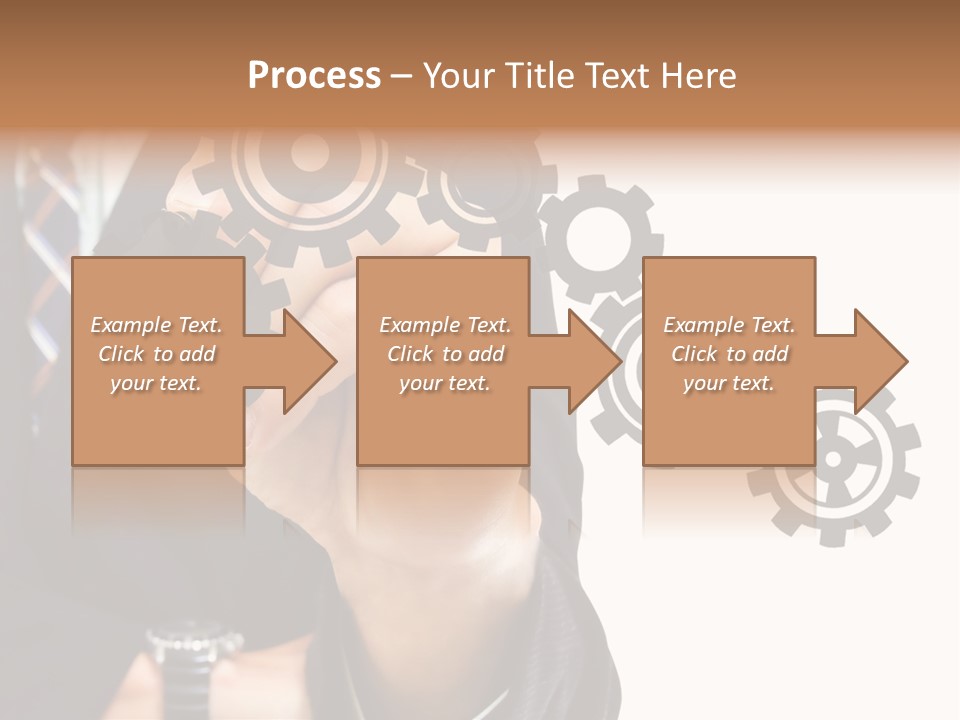 Target Gain Showing PowerPoint Template