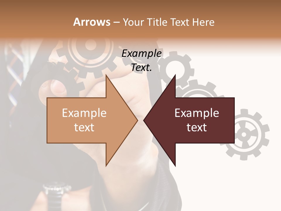 Target Gain Showing PowerPoint Template