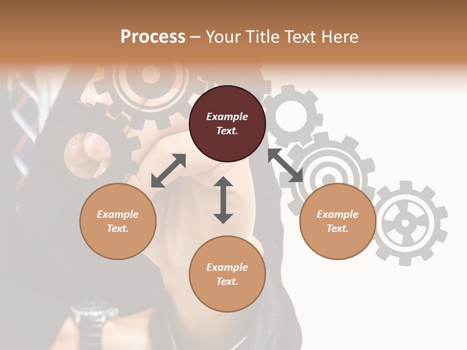 Target Gain Showing PowerPoint Template