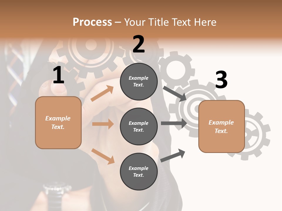 Target Gain Showing PowerPoint Template