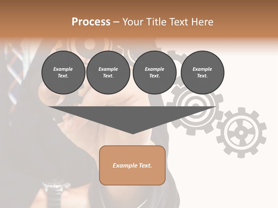Target Gain Showing PowerPoint Template