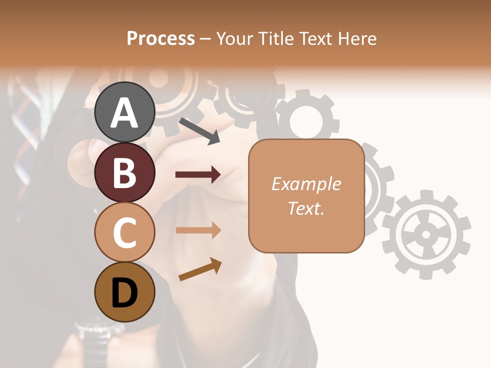 Target Gain Showing PowerPoint Template