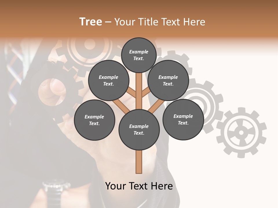 Target Gain Showing PowerPoint Template