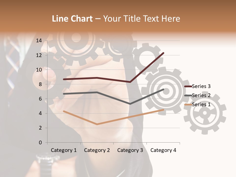 Target Gain Showing PowerPoint Template
