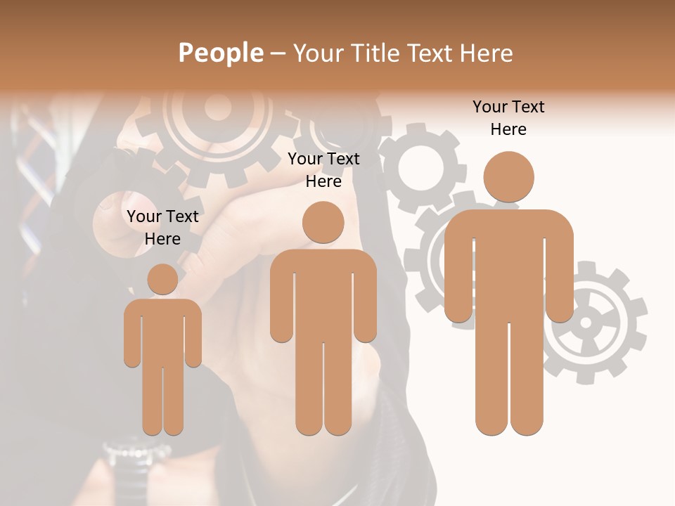 Target Gain Showing PowerPoint Template