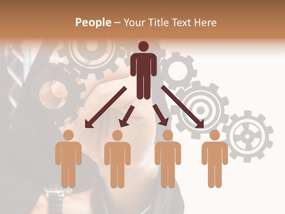 Target Gain Showing PowerPoint Template