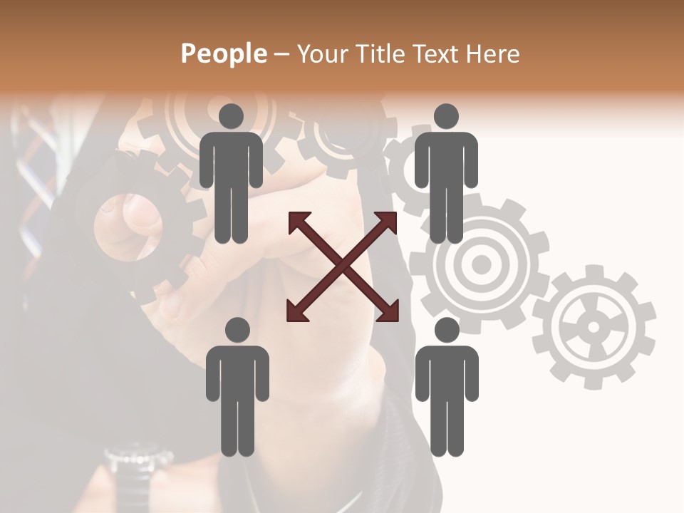 Target Gain Showing PowerPoint Template