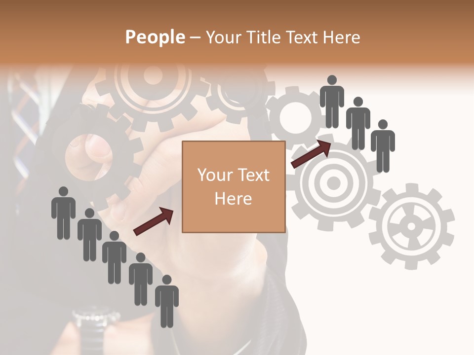 Target Gain Showing PowerPoint Template
