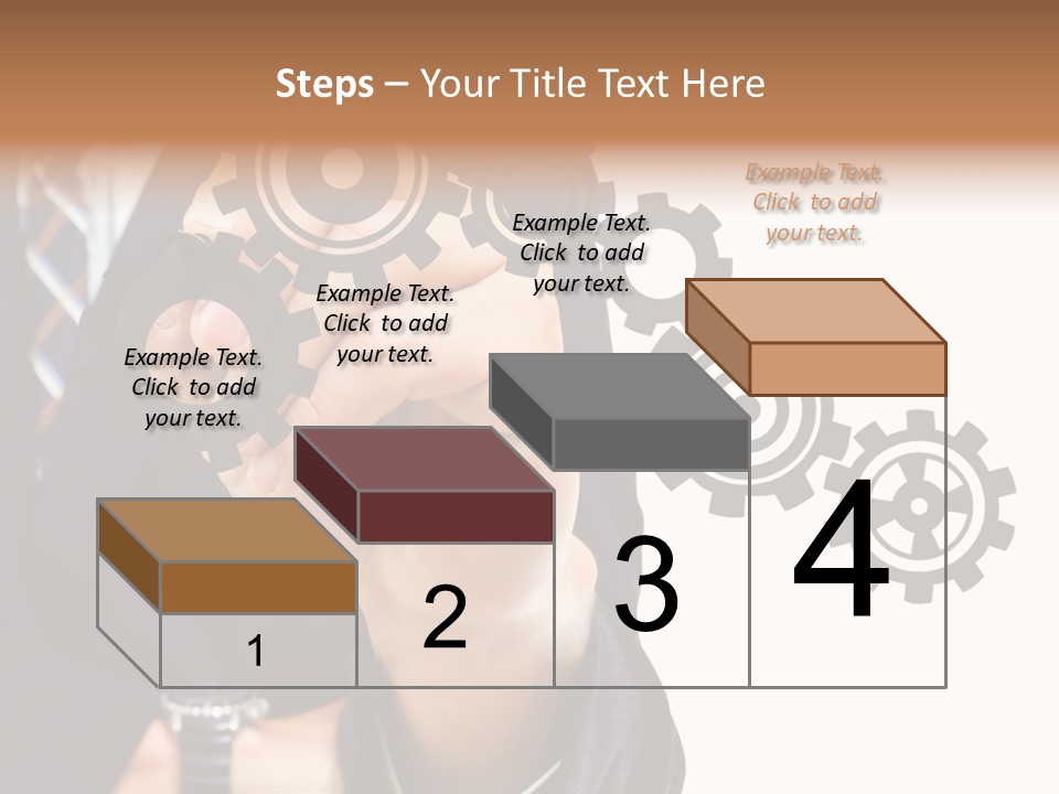 Target Gain Showing PowerPoint Template