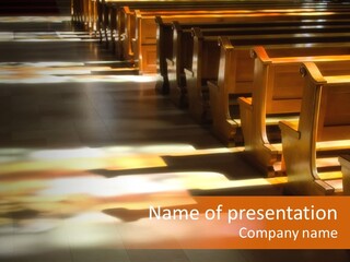 Detail Decoration Holy PowerPoint Template