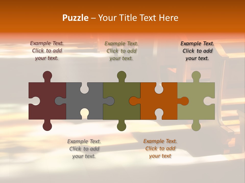 Detail Decoration Holy PowerPoint Template