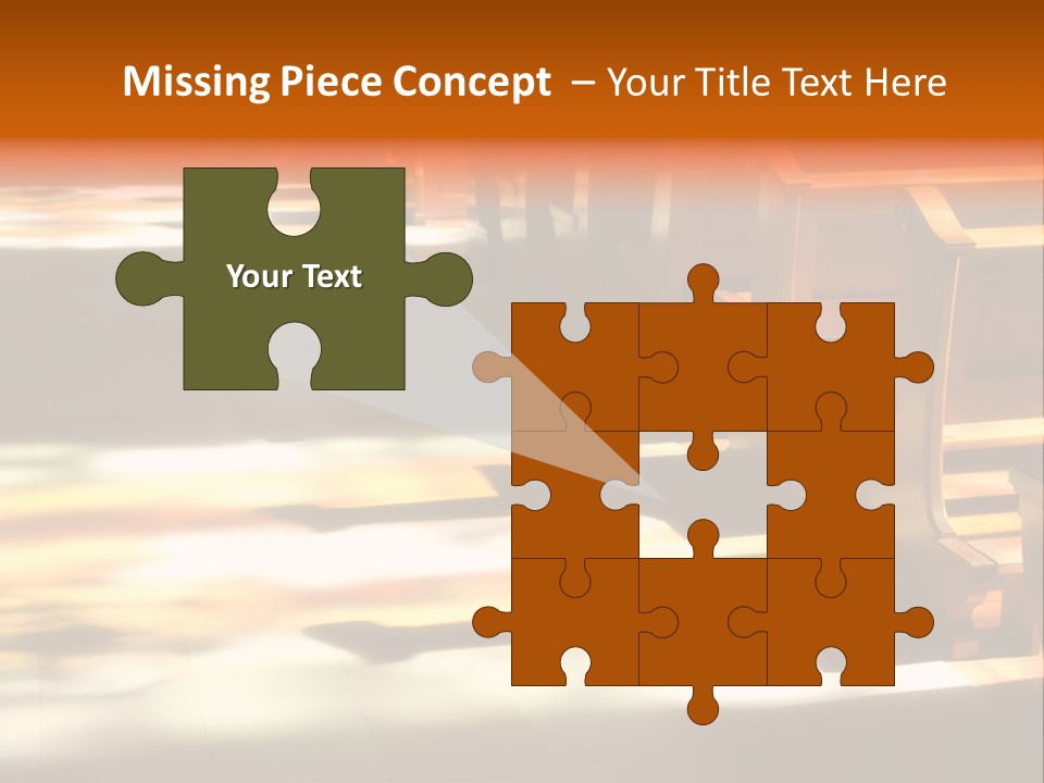 Detail Decoration Holy PowerPoint Template