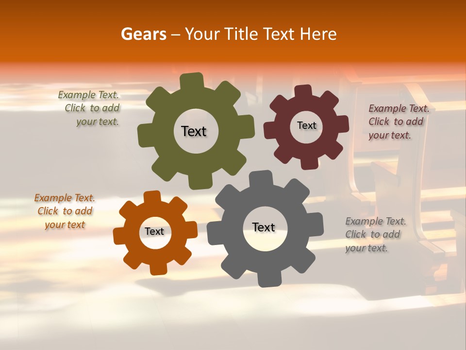 Detail Decoration Holy PowerPoint Template