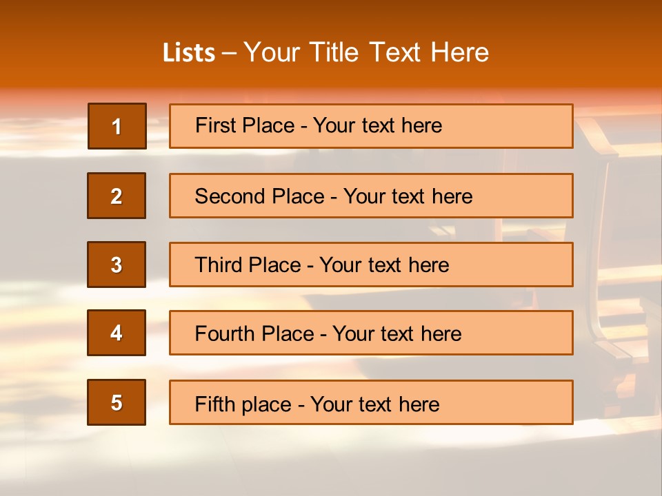 Detail Decoration Holy PowerPoint Template