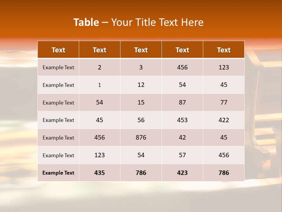 Detail Decoration Holy PowerPoint Template