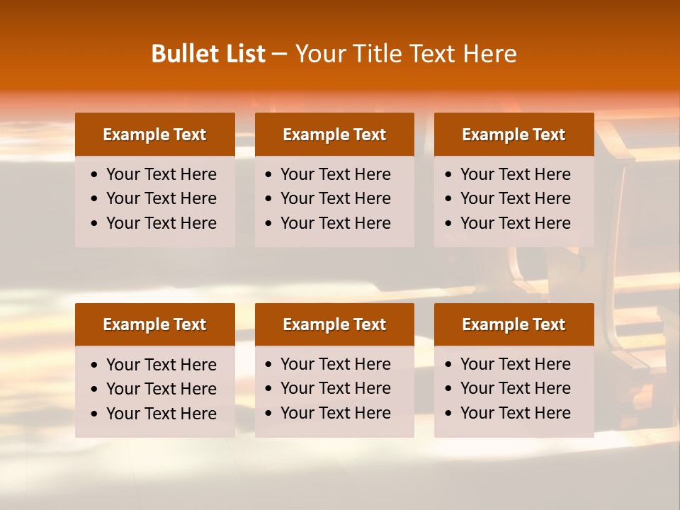 Detail Decoration Holy PowerPoint Template