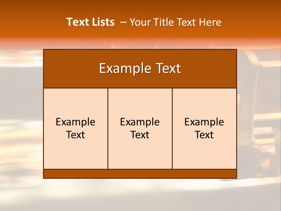 Detail Decoration Holy PowerPoint Template