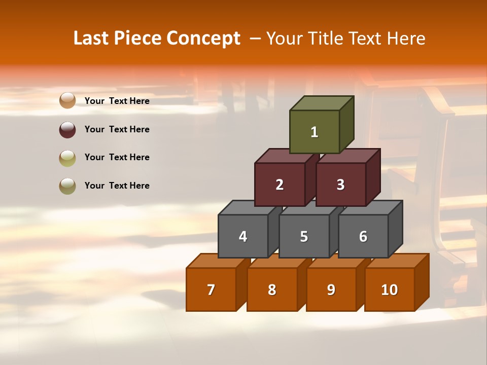 Detail Decoration Holy PowerPoint Template