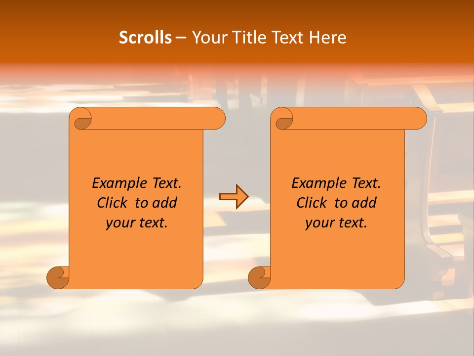 Detail Decoration Holy PowerPoint Template