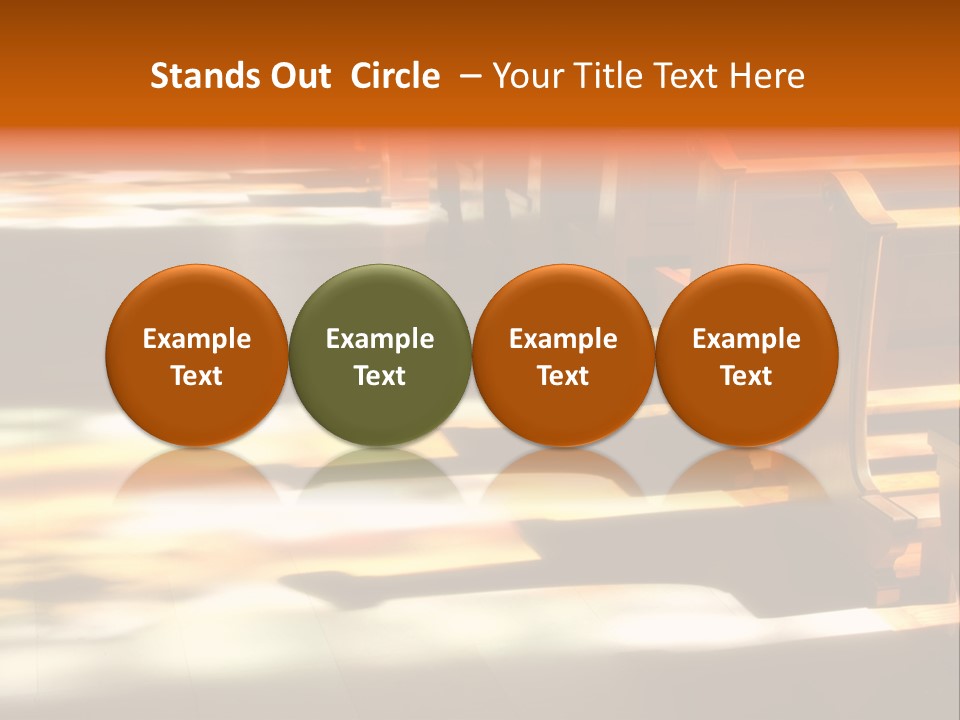 Detail Decoration Holy PowerPoint Template