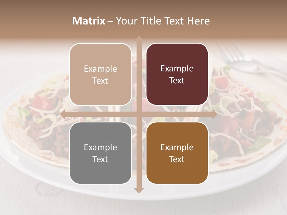 Tomato Sauce Salad PowerPoint Template