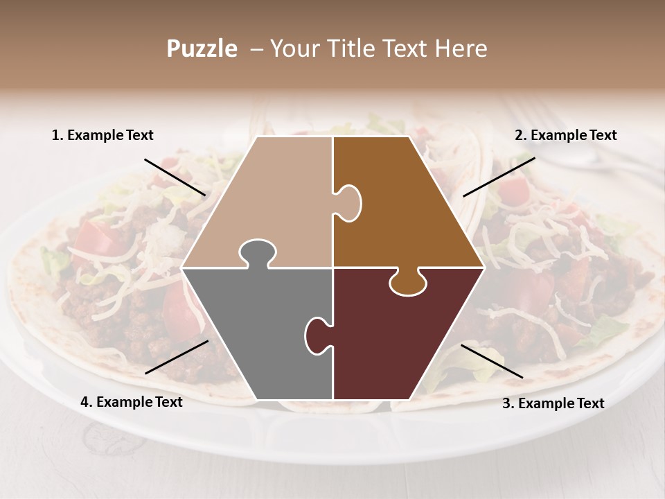 Tomato Sauce Salad PowerPoint Template