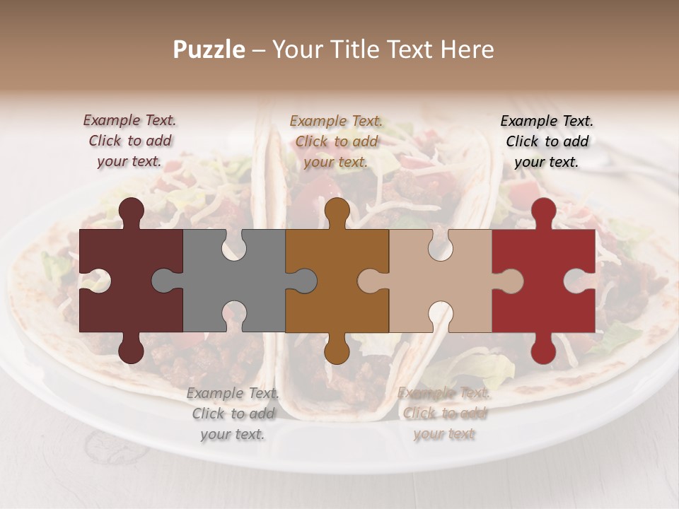 Tomato Sauce Salad PowerPoint Template