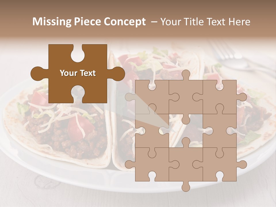 Tomato Sauce Salad PowerPoint Template