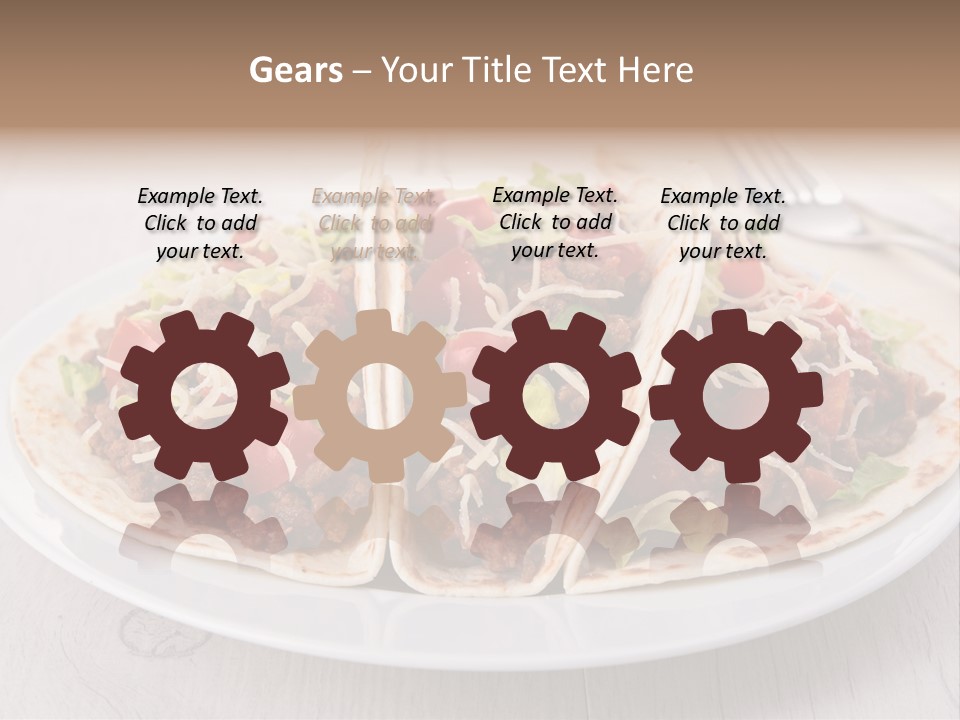 Tomato Sauce Salad PowerPoint Template