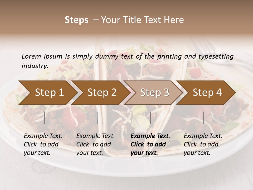 Tomato Sauce Salad PowerPoint Template