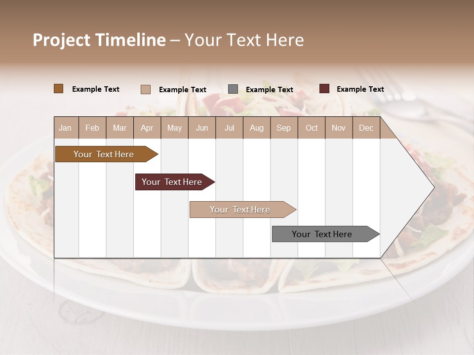 Tomato Sauce Salad PowerPoint Template