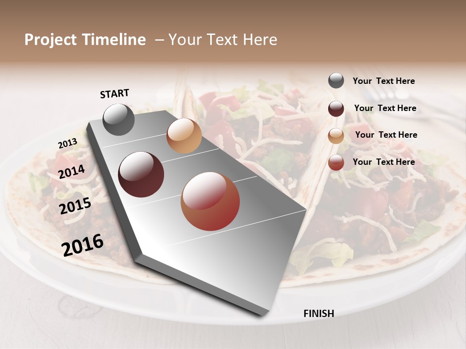 Tomato Sauce Salad PowerPoint Template