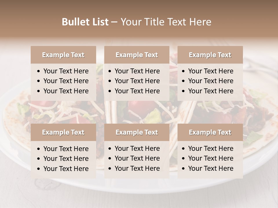 Tomato Sauce Salad PowerPoint Template