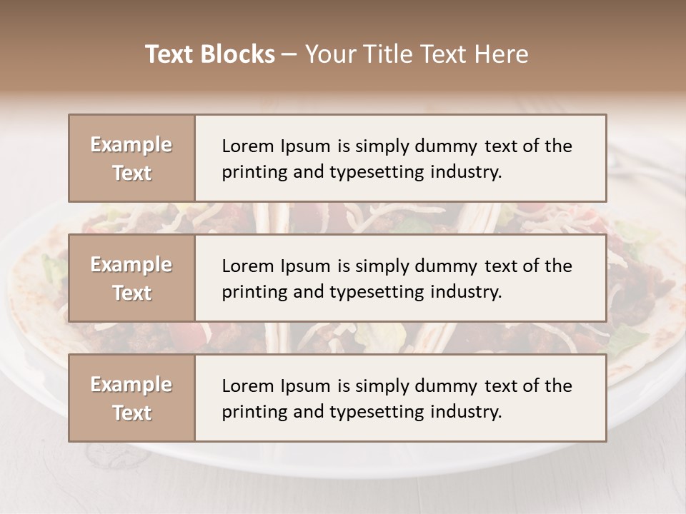 Tomato Sauce Salad PowerPoint Template