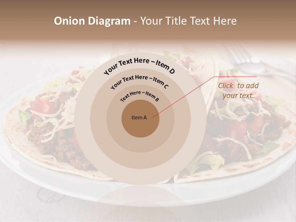 Tomato Sauce Salad PowerPoint Template