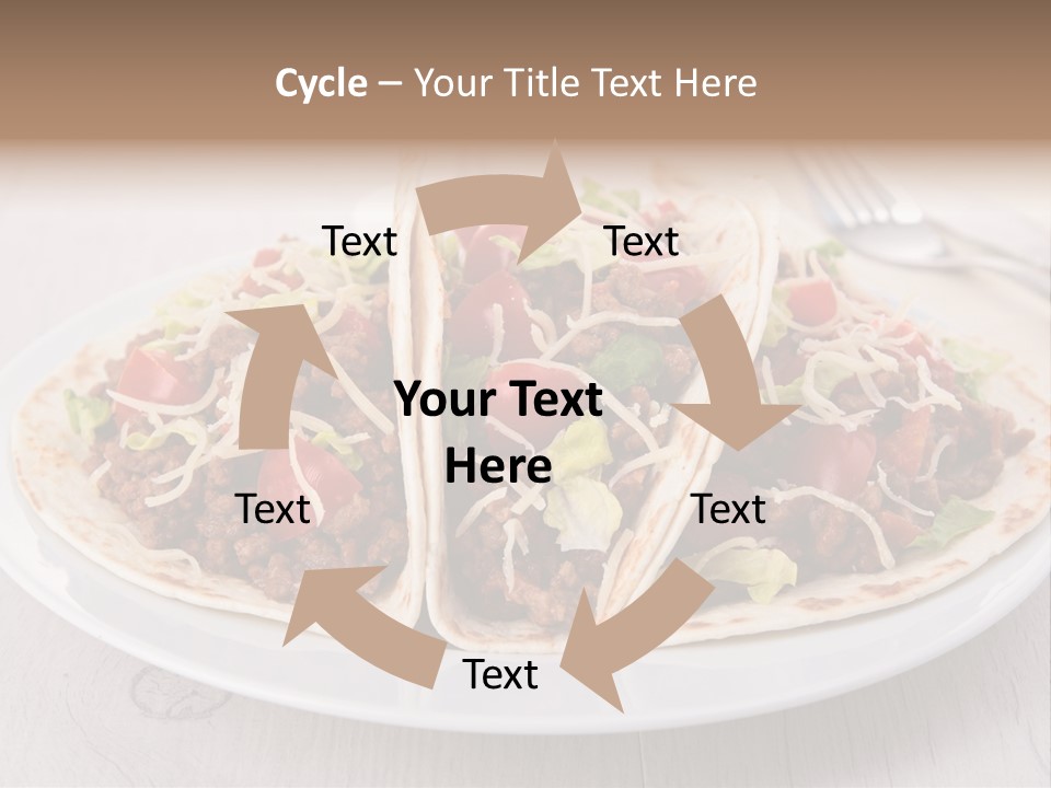 Tomato Sauce Salad PowerPoint Template