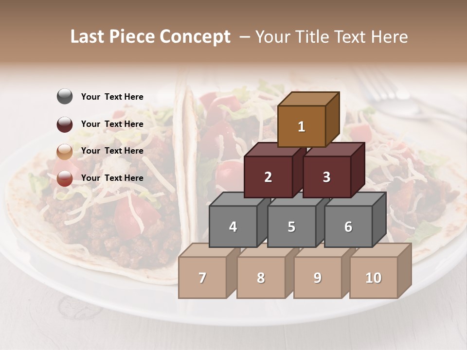 Tomato Sauce Salad PowerPoint Template
