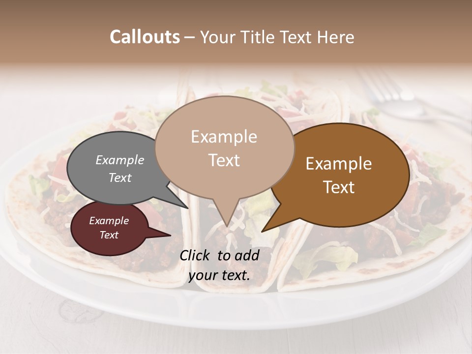 Tomato Sauce Salad PowerPoint Template