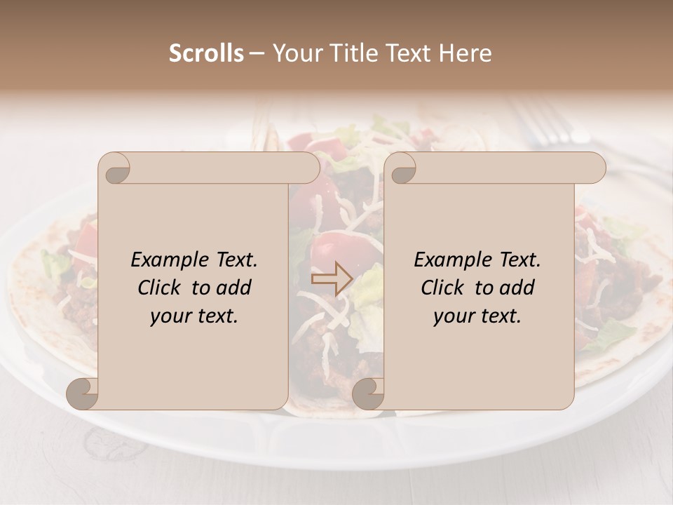 Tomato Sauce Salad PowerPoint Template