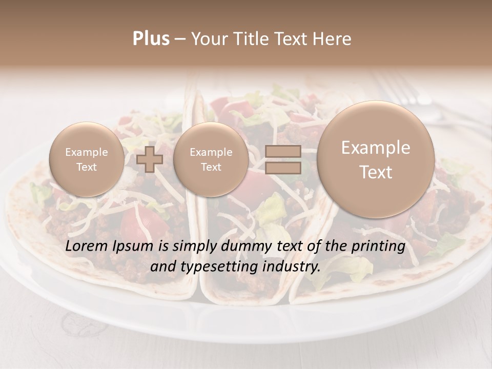 Tomato Sauce Salad PowerPoint Template