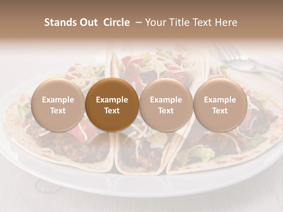 Tomato Sauce Salad PowerPoint Template