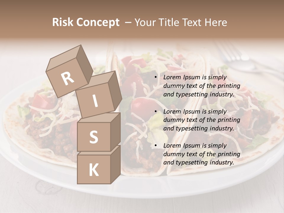 Tomato Sauce Salad PowerPoint Template