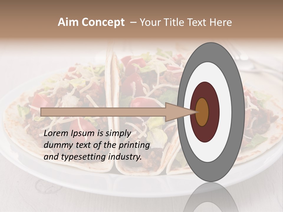 Tomato Sauce Salad PowerPoint Template