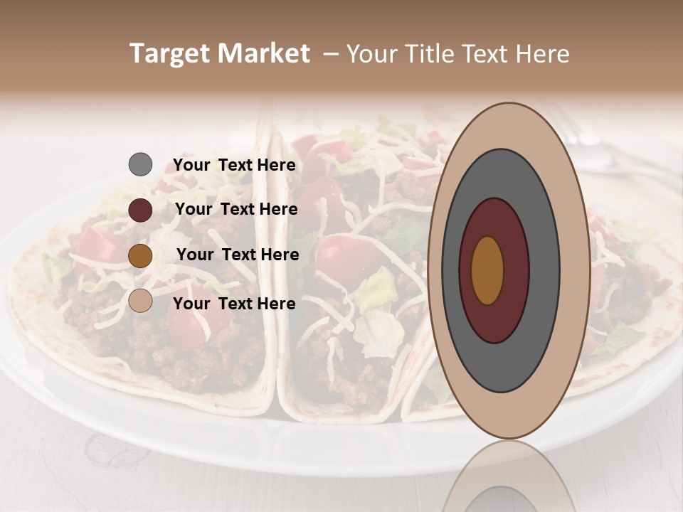 Tomato Sauce Salad PowerPoint Template