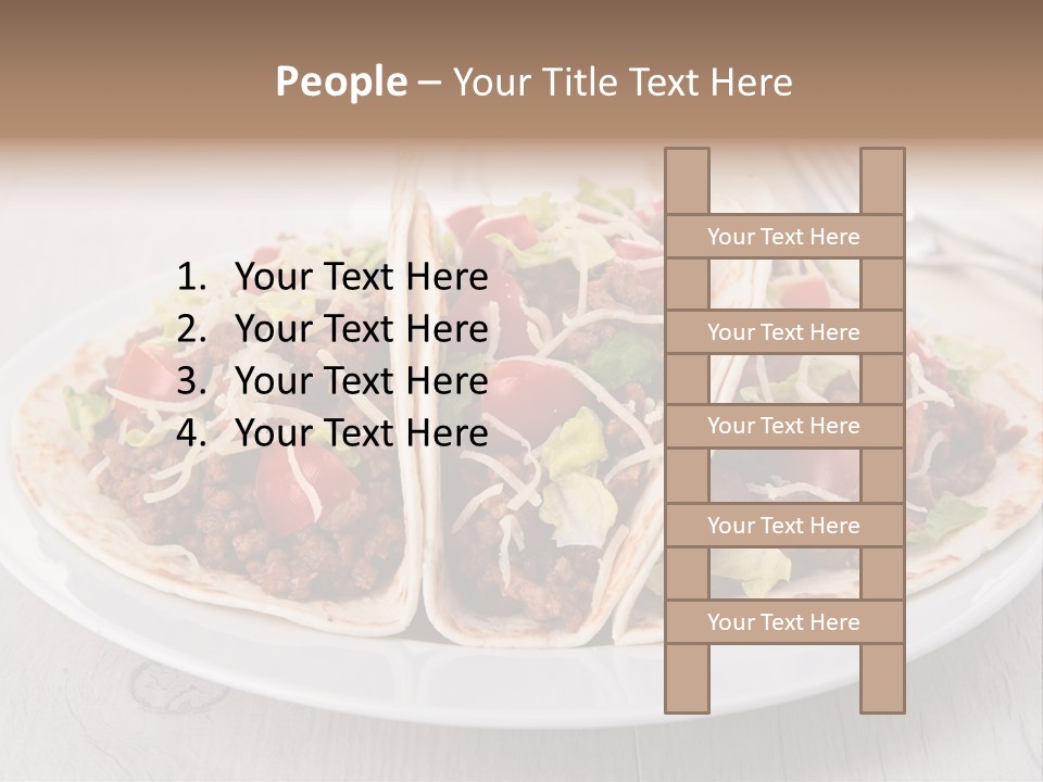 Tomato Sauce Salad PowerPoint Template