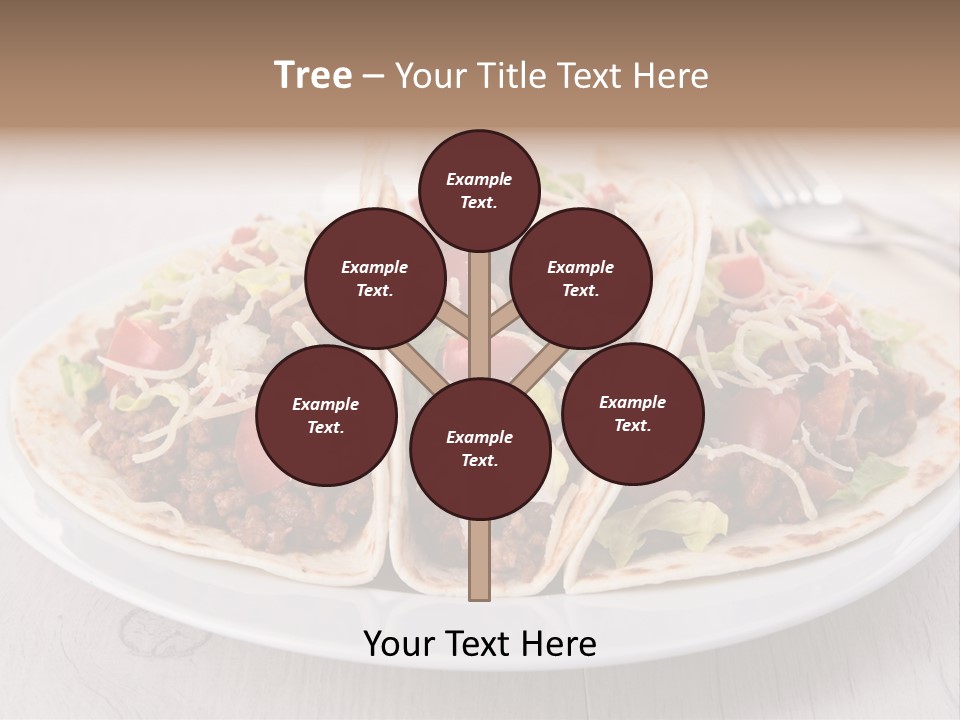 Tomato Sauce Salad PowerPoint Template