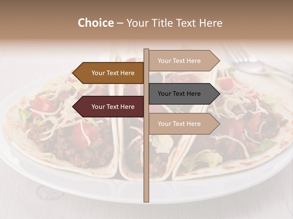 Tomato Sauce Salad PowerPoint Template