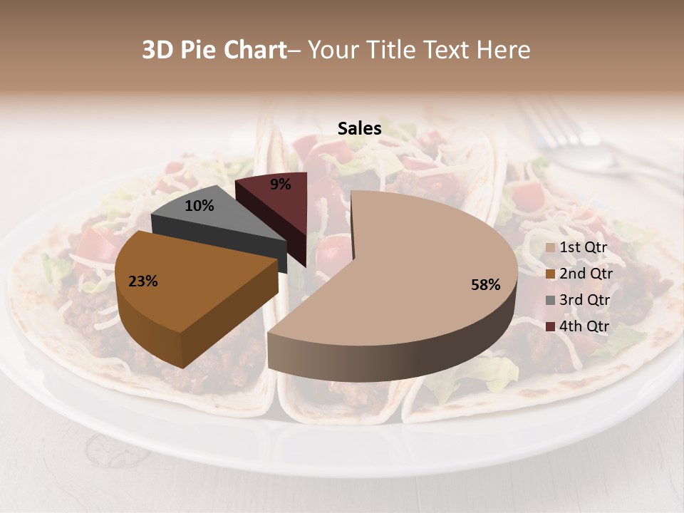 Tomato Sauce Salad PowerPoint Template