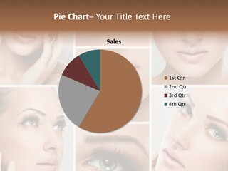 Woman Cosmetics Young PowerPoint Template