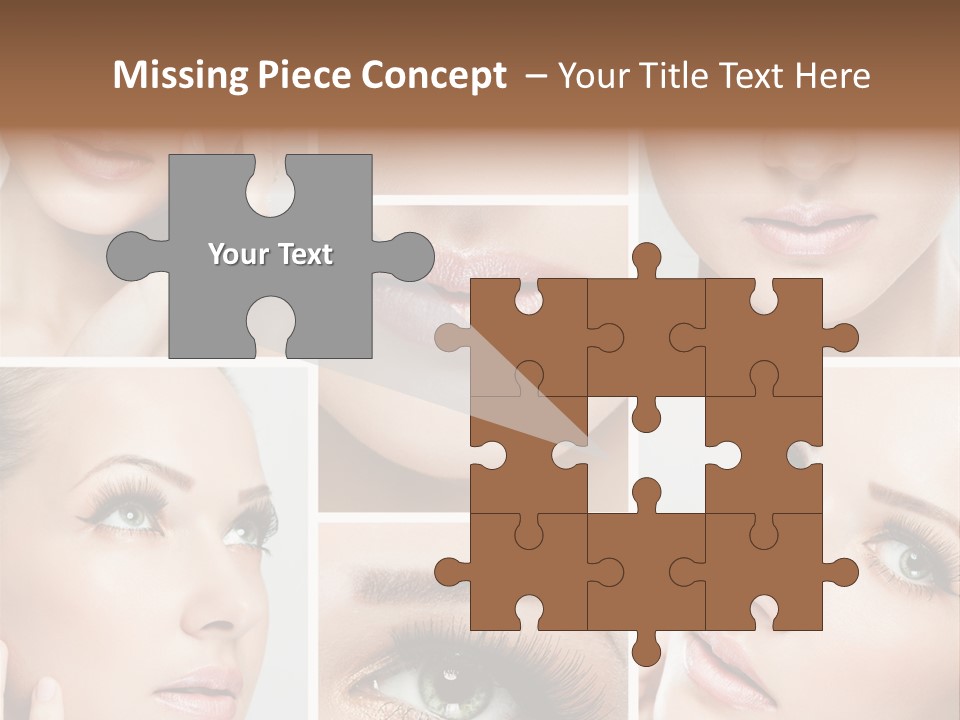 Woman Cosmetics Young PowerPoint Template